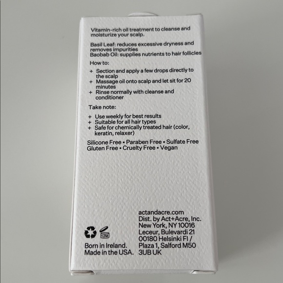 Act+Acre Cold Processed Scalp Detox Oil For Dry Scalp - Picture 10 of 15